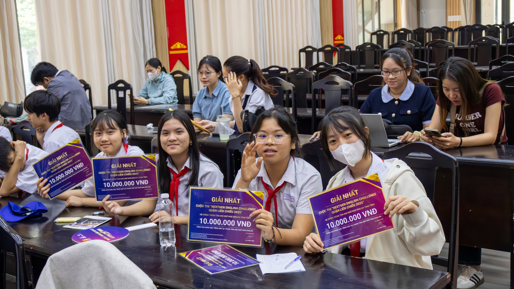 KẾT QUẢ VÒNG CHUNG KẾT CUỘC THI “NEXTGEN ENGLISH CHALLENGE QUẬN LIÊN CHIỂU 2025” 4 anh 4