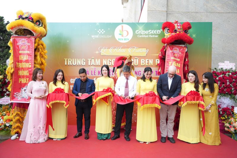 CHÚC MỪNG TRUNG TÂM NGOẠI NGỮ BEN BEN B&B - ĐỐI TÁC NHẬN CHUYỂN GIAO GIÁO TRÌNH, GIÁO ÁN, QUY TRÌNH VÀ HỆ THỐNG TỪ HỆ THỐNG TRUNG TÂM ANH NGỮ WISE ENGLISH KHAI TRƯƠNG HỒNG PHÁT