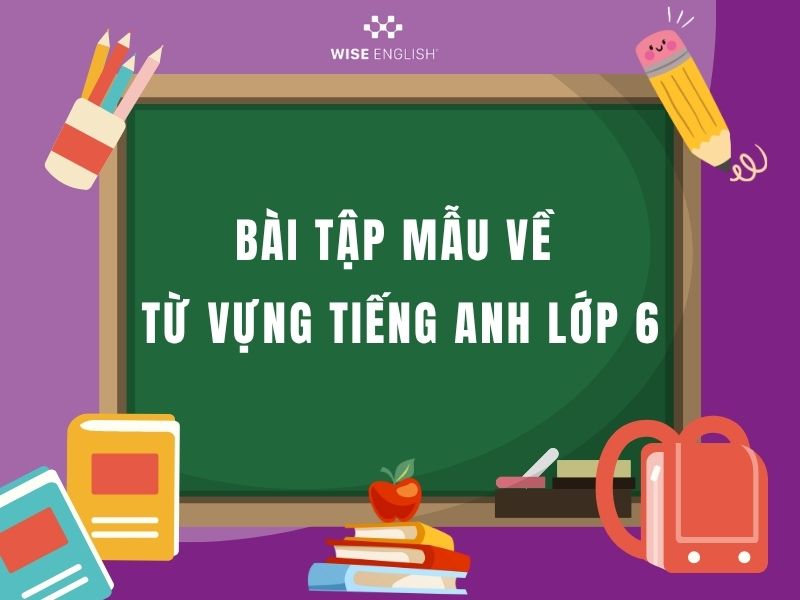 TỔNG HỢP TỪ VỰNG TIẾNG ANH LỚP 6 THEO SGK MỚI NHẤT 3 Tổng hợp bài tập mẫu về từ vựng tiếng Anh lớp 6 và lời giải