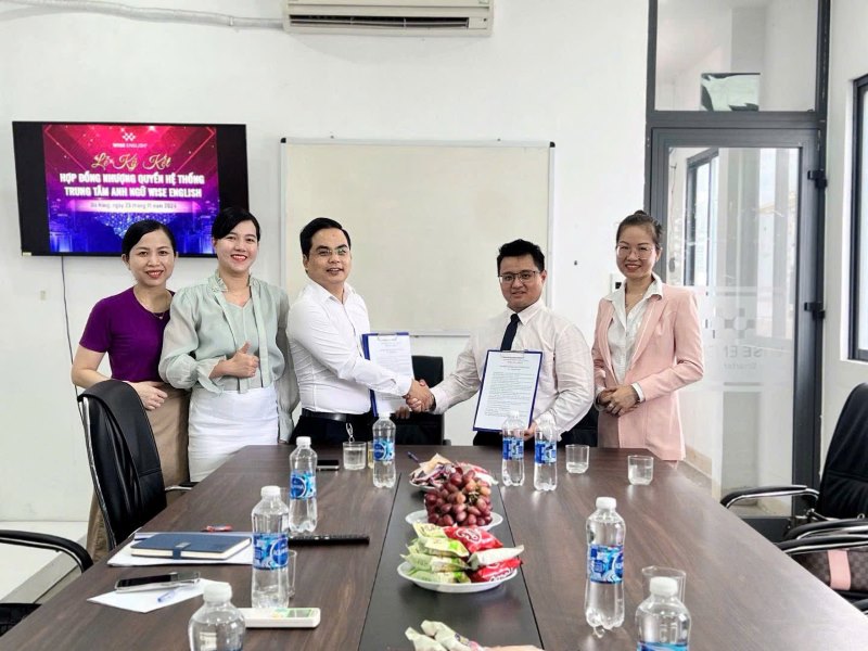 Setup Trung Tâm Tiếng Anh: Hướng Dẫn A–Z Cho Người Mới Bắt Đầu 4 Dịch vụ nhượng quyền và chuyển giao của WISE English
