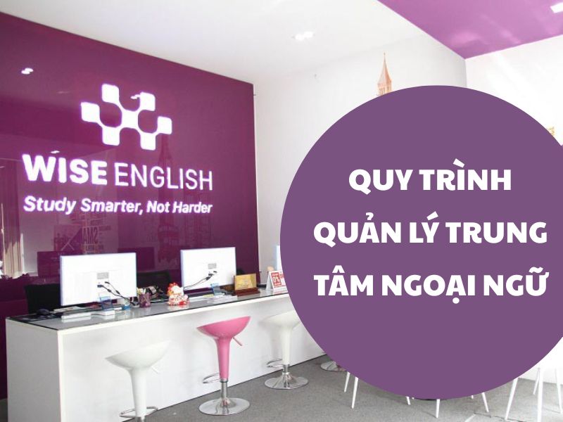 Quy trình quản lý trung tâm ngoại ngữ