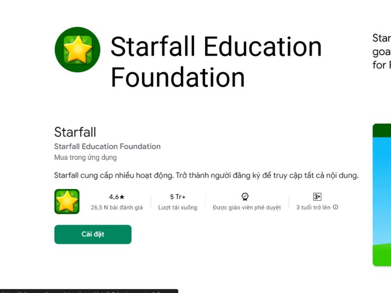 Starfall education foundation