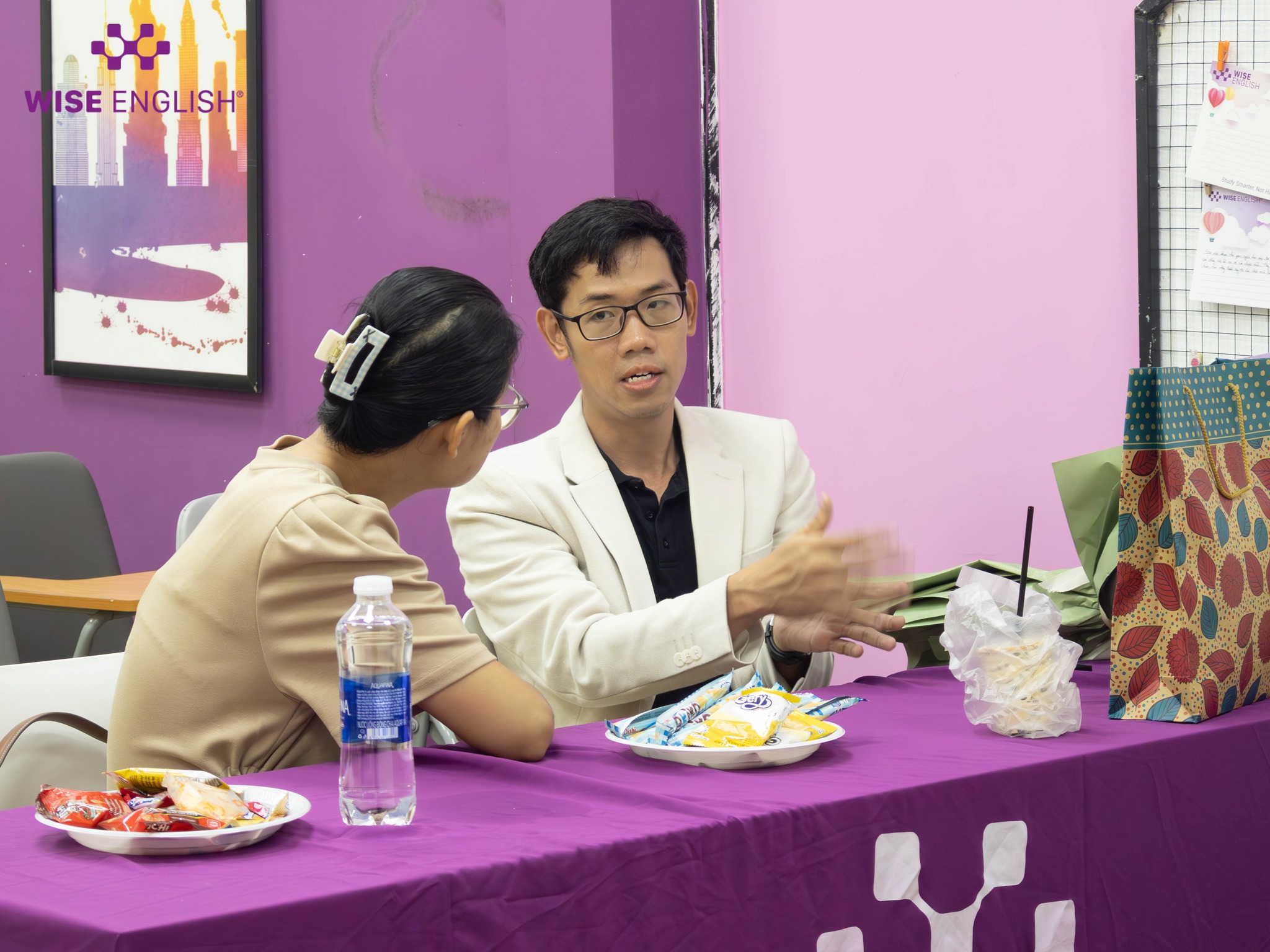Sự kiện xây dựng lộ trình du học tiền tỷ tại WISE ENGLISH