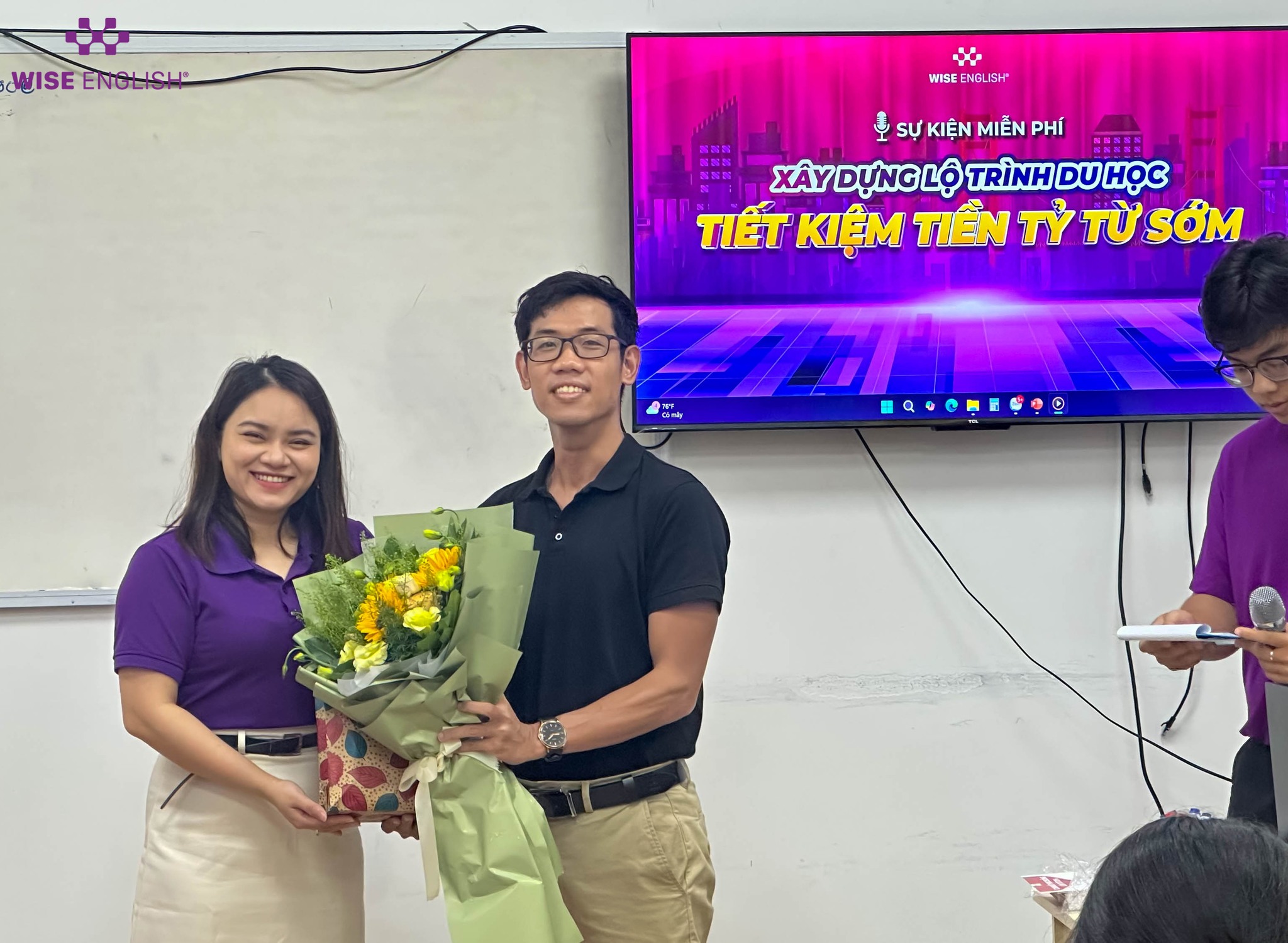 Sự kiện xây dựng lộ trình du học tiền tỷ tại WISE ENGLISH