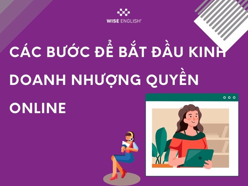 Các bước để bắt đầu kinh doanh nhượng quyền online
