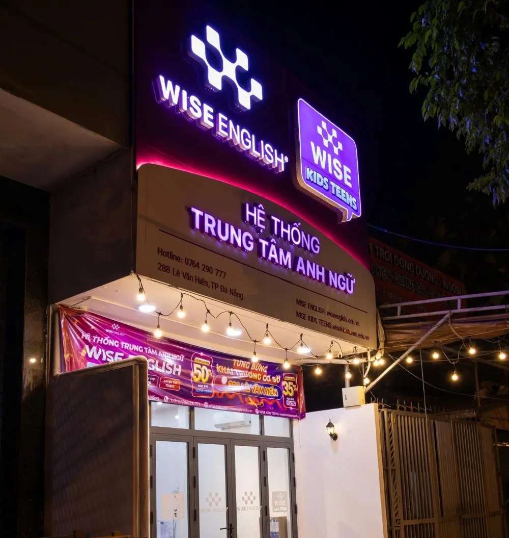 Khai trương cơ sơ Trung t&acirc;m Anh ngữ WISE English tại 288 L&ecirc; Văn Hiến