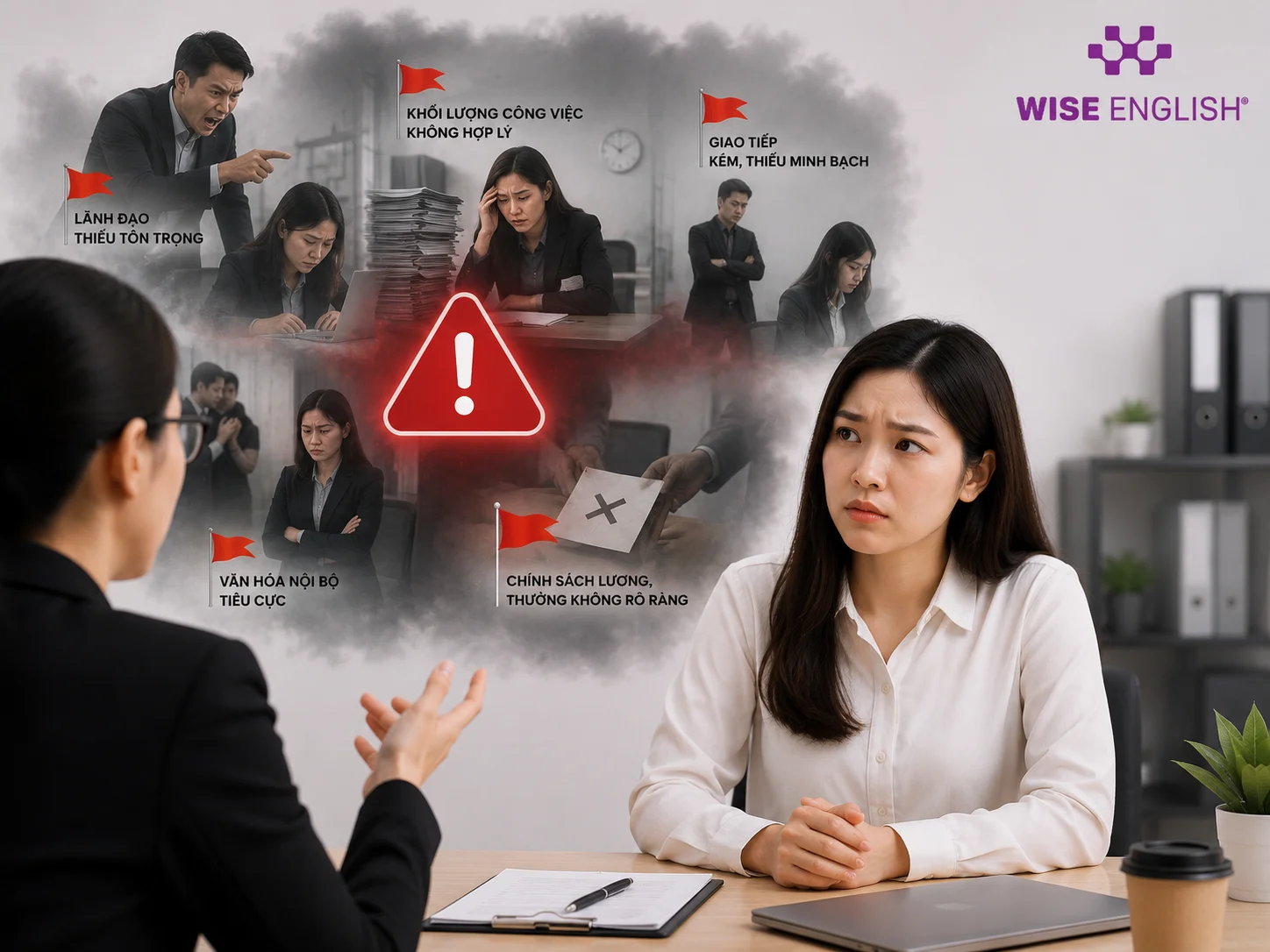 Những dấu hiệu đỏ nhận biết môi trường làm việc toxic khi phỏng vấn