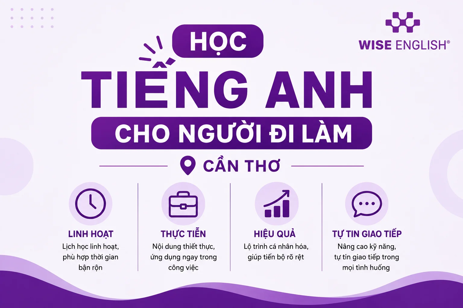 Học Tiếng Anh Cho Người Đi Làm Cần Thơ