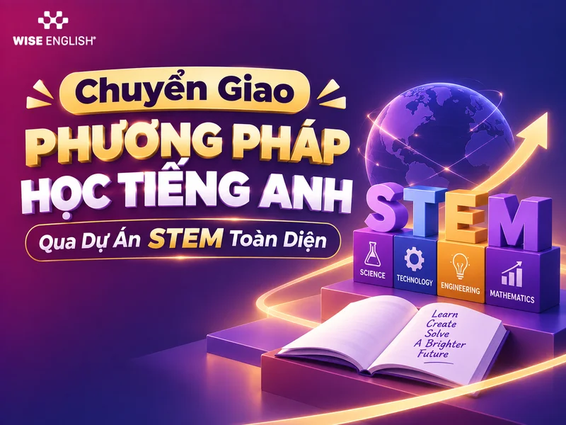 Chuyển Giao Phương Pháp Học Tiếng Anh Qua Dự Án STEM Toàn Diện
