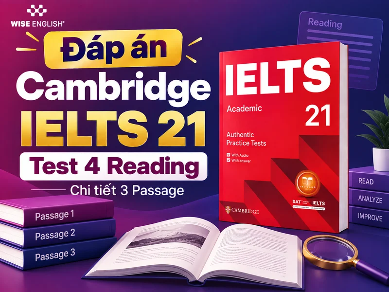 Đáp án Cambridge IELTS 21 Test 4 Reading: Chi tiết 3 Passage