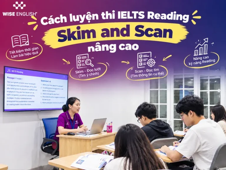 C&aacute;ch luyện thi IELTS Reading Skim and Scan n&acirc;ng cao