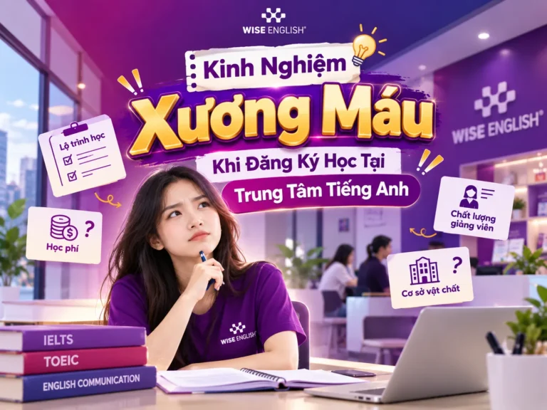 Kinh Nghiệm Xương Máu Khi Đăng Ký Học Tại Trung Tâm Tiếng Anh
