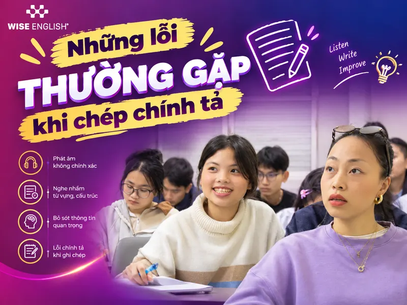Những lỗi thường gặp khi chép chính tả