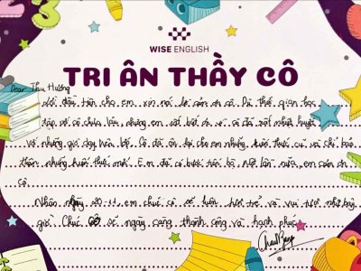 cảm nhận học viên wise english