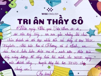 cảm nhận học viên wise english